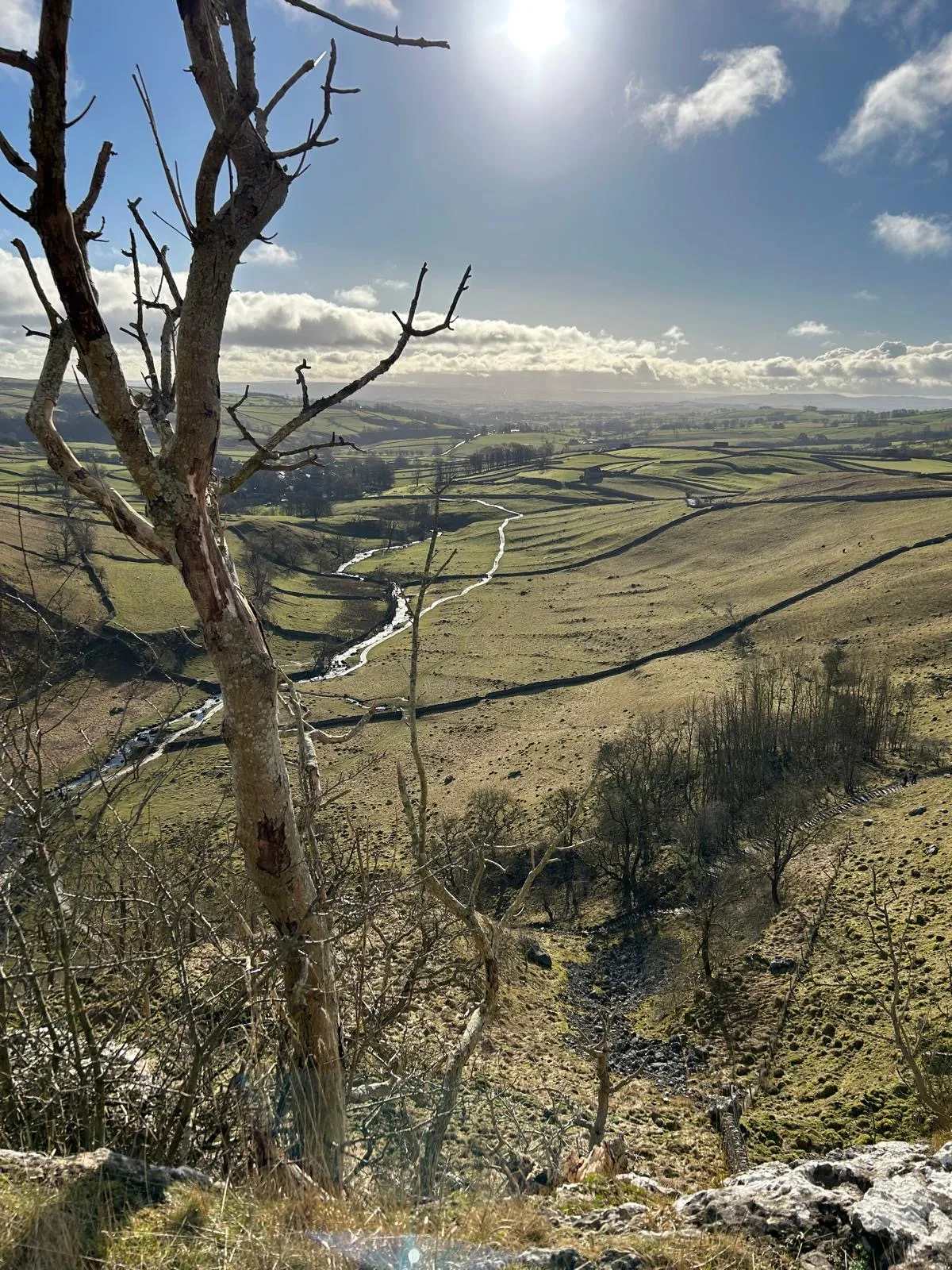 A crisp winter day in the high Yorkshire Dales